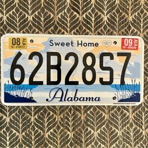 Sweet Home Alabama License Plate